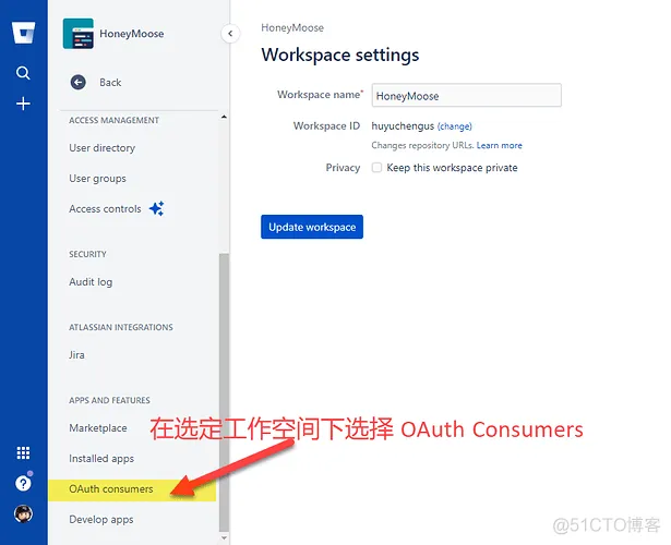 JIRA 如何连接到云平台的 bitbucket_云平台
